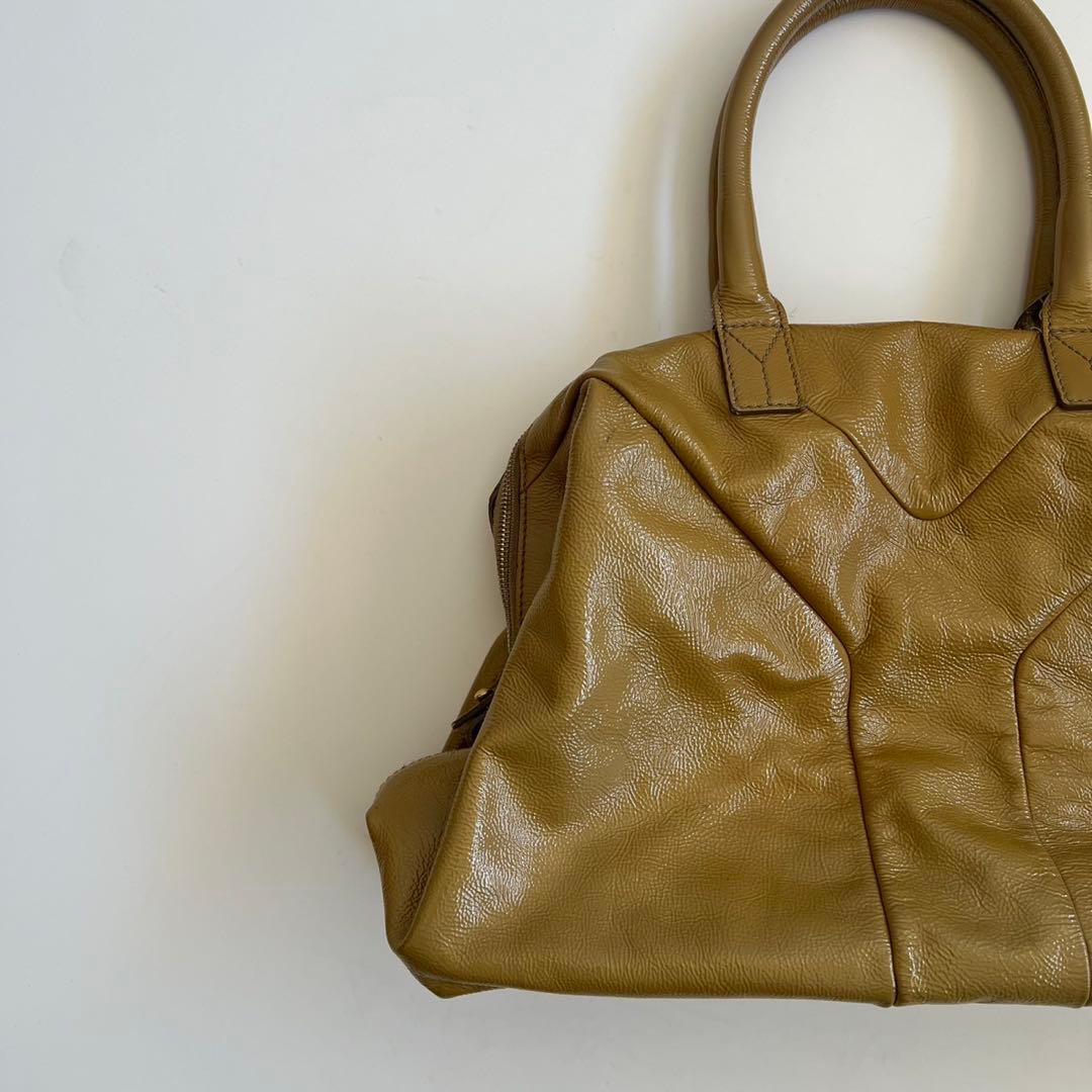 バッグ Yves Saint Laurent LEATHER BOSTON BAG