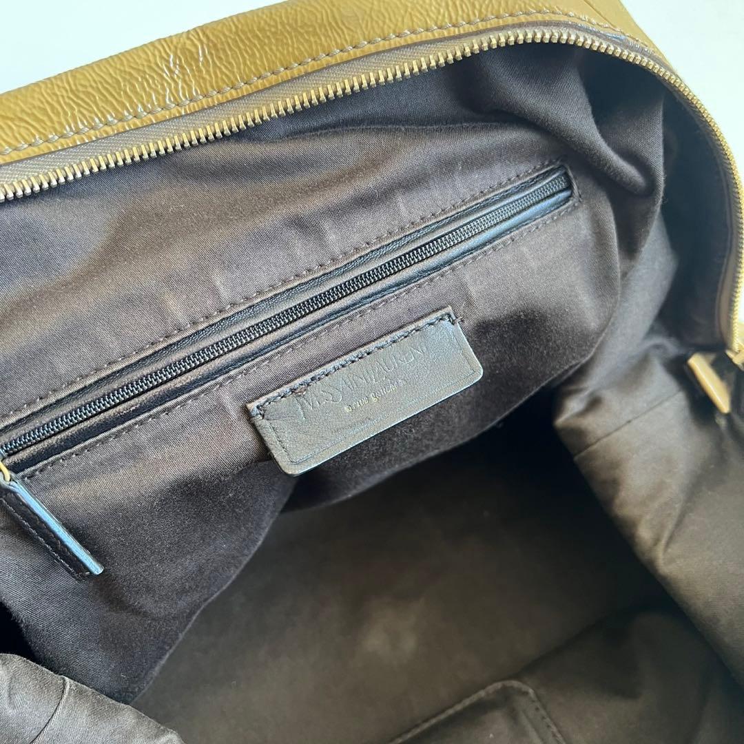 バッグ Yves Saint Laurent LEATHER BOSTON BAG