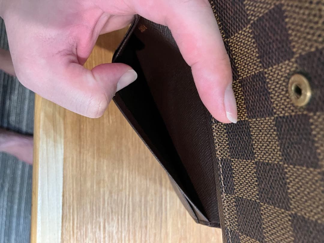 l*X様 LOUIS VUITTON（ルイヴィトン）ダミエ二つ折り財布