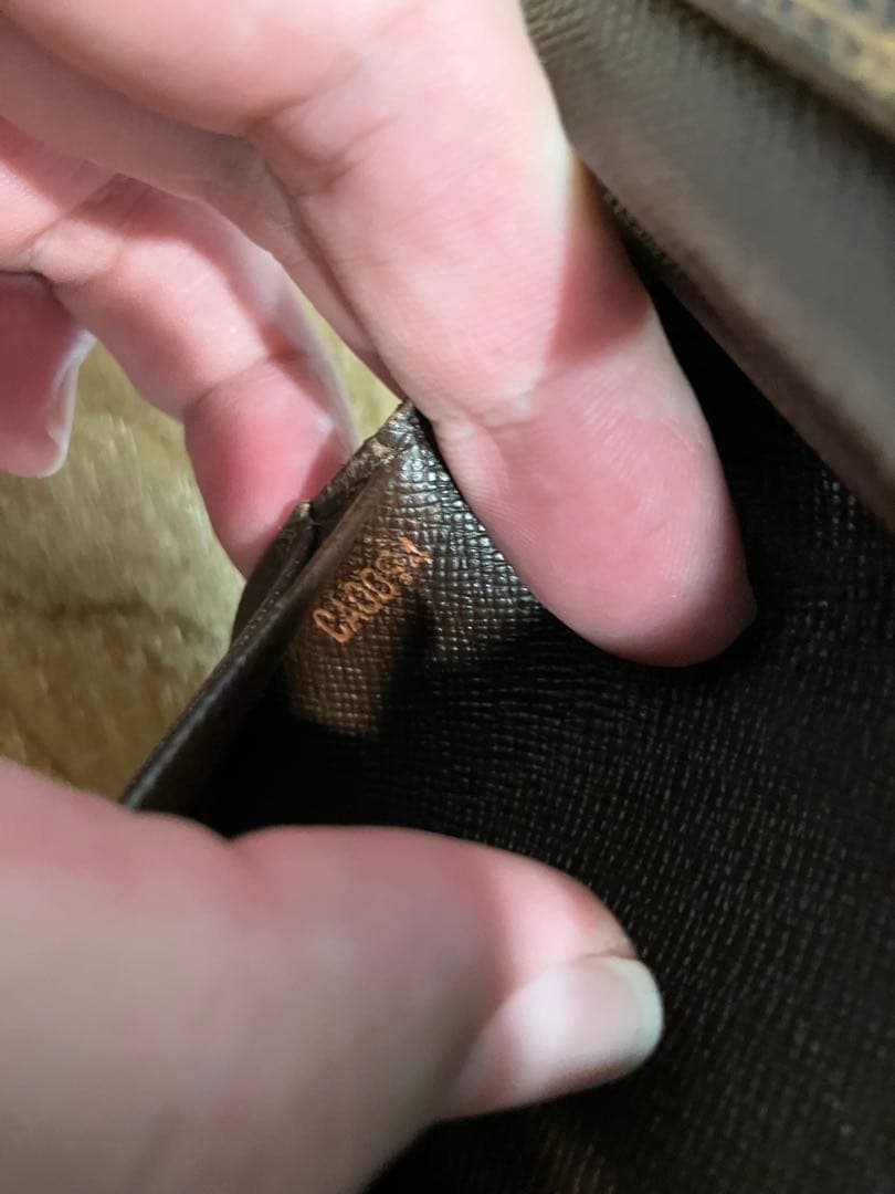 l*X様 LOUIS VUITTON（ルイヴィトン）ダミエ二つ折り財布