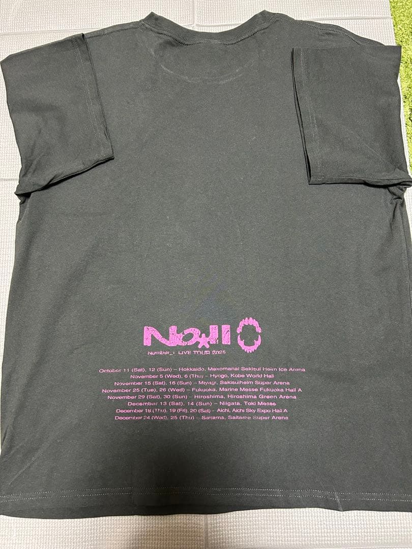 Number_i LIVE TOUR 2025 No Ⅱ ツアーTシャツ
