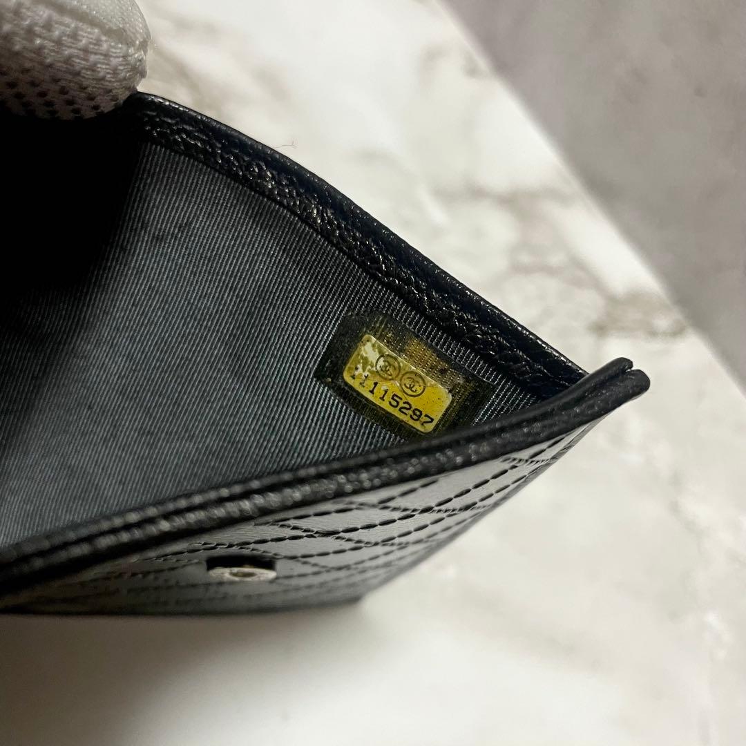 良品 CHANEL ココマーク 三つ折り財布