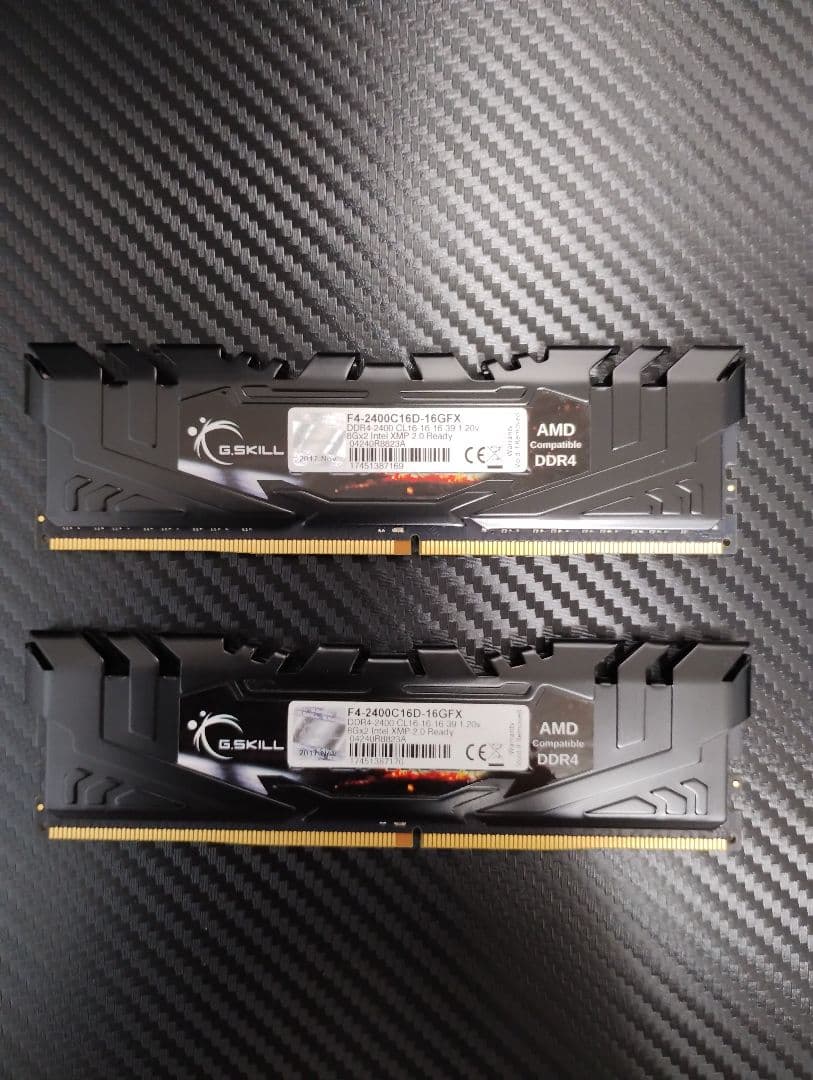 メモリー G.SKILL FLARE X DDR4 16GB (2x8GB)