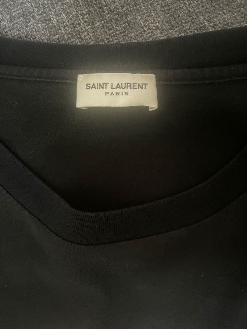 Saint Laurent Paris エディ期 ブラッドラスター Tシャツ