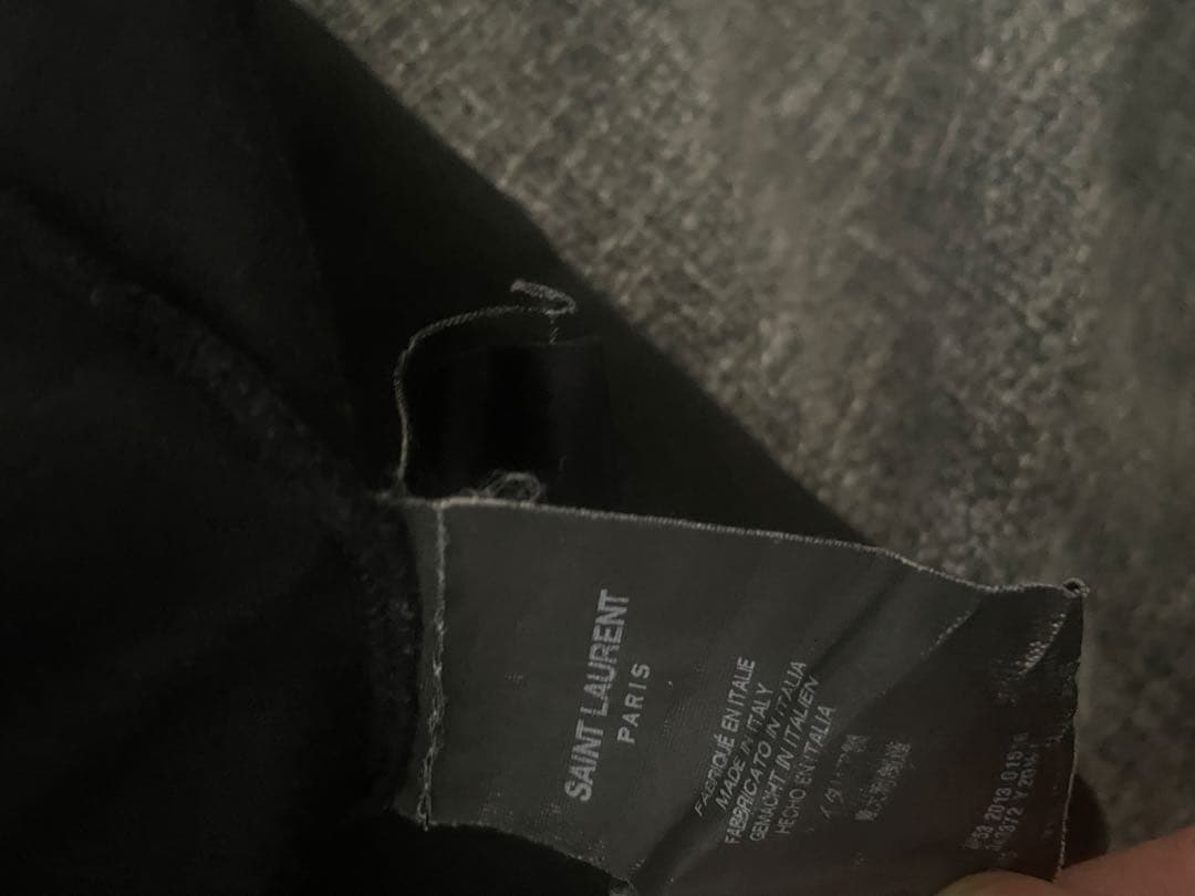 Saint Laurent Paris エディ期 ブラッドラスター Tシャツ