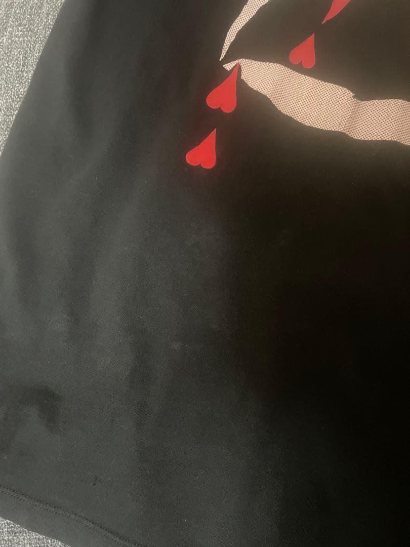 Saint Laurent Paris エディ期 ブラッドラスター Tシャツ