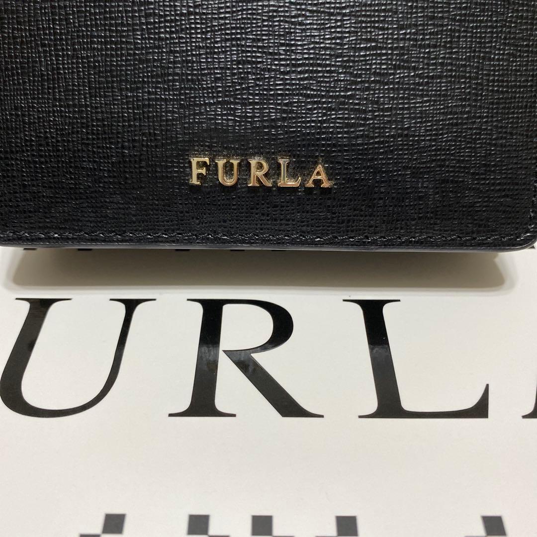 極美品　フルラ　Furla　名刺入れ　カード/パスケース　レザー