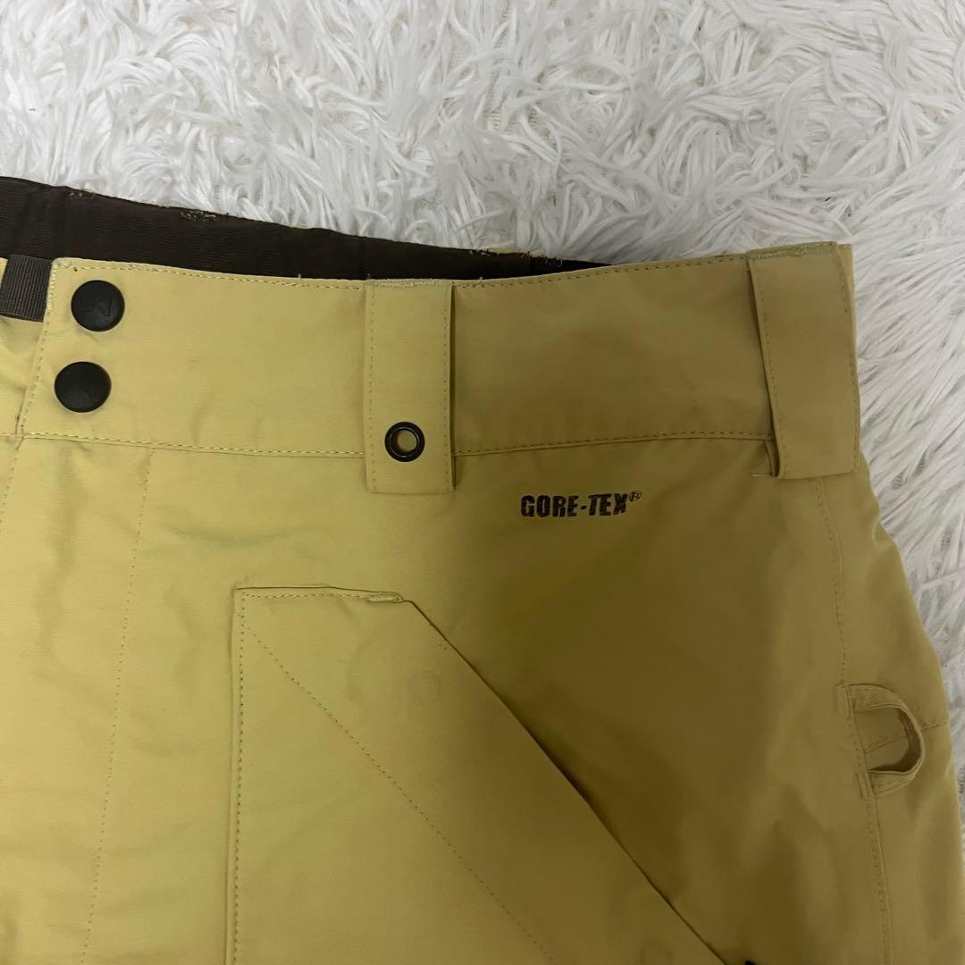 激レア BURTON AK バートン ゴアテックス パンツ スノボ 黄L