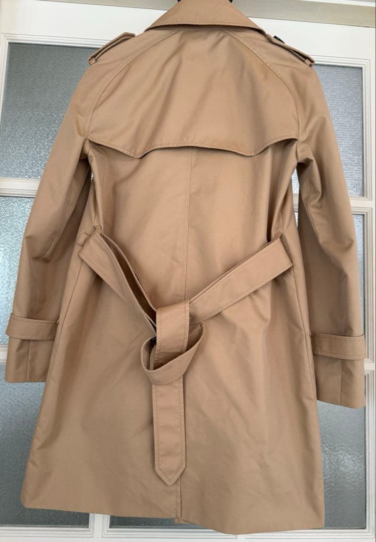 【値下げ】coach コーチ　トレンチコート カバー付　レオパード　豹柄