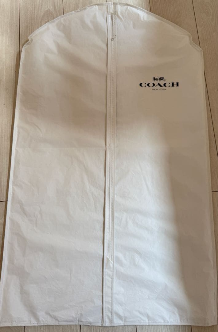 【値下げ】coach コーチ　トレンチコート カバー付　レオパード　豹柄