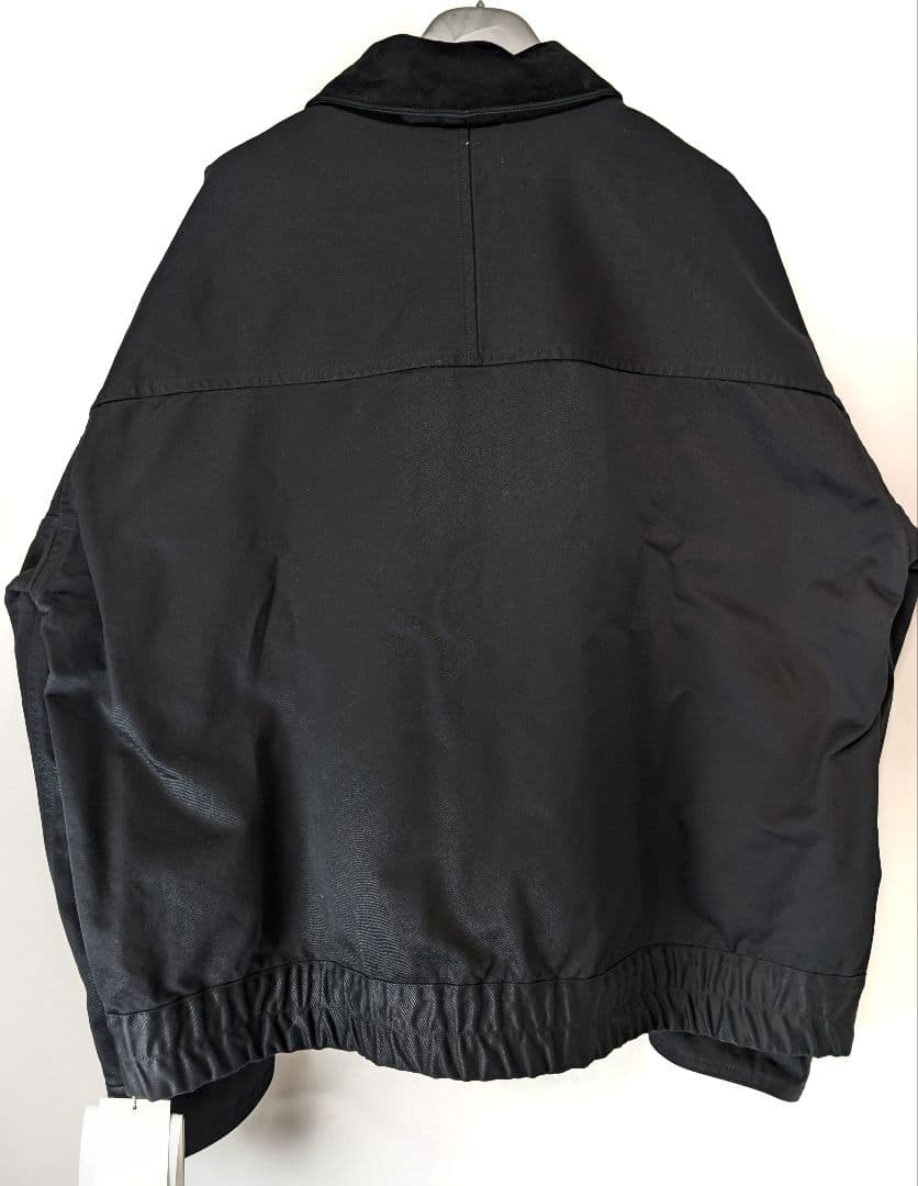 ancellm ZIP BLOUSON BLACK 2 アンセルム 26ss