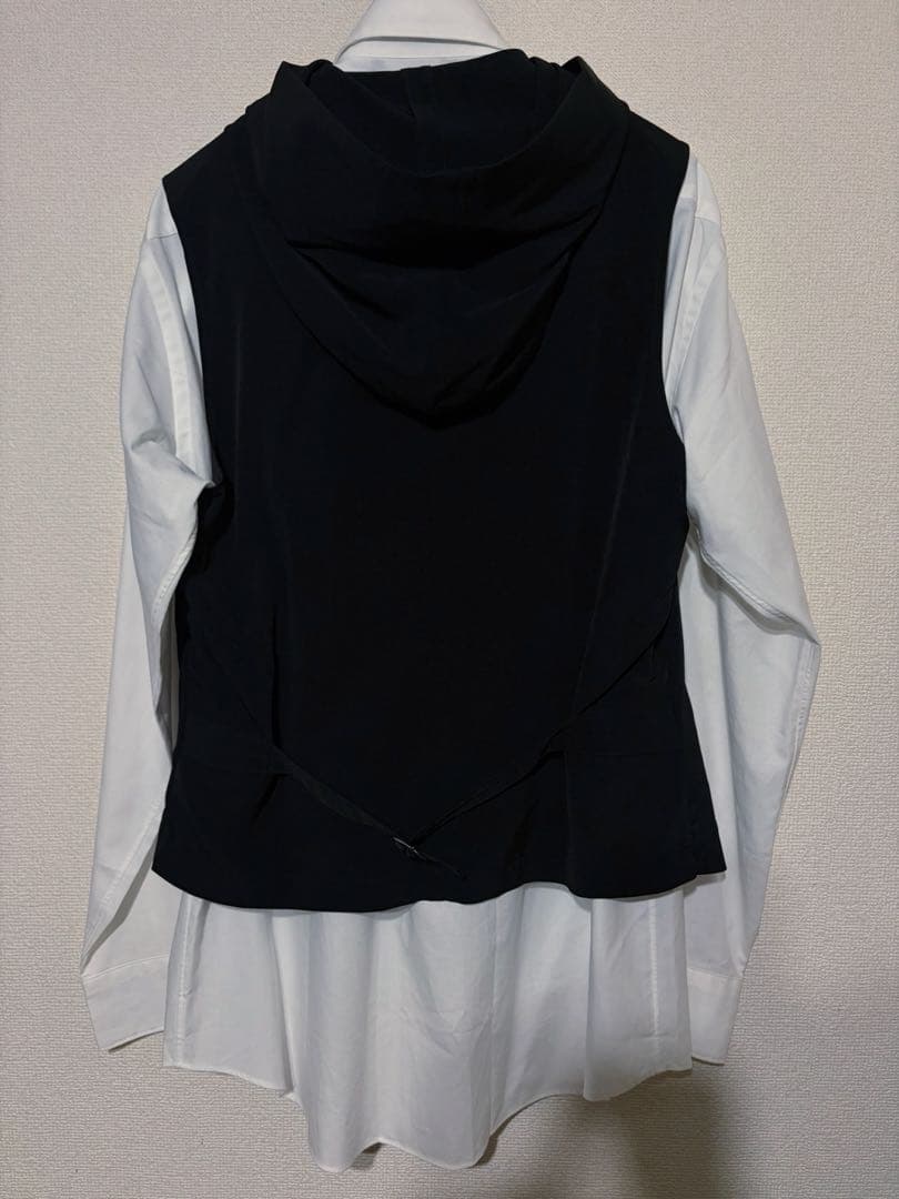 yohji yamamoto ZIPフードベスト
