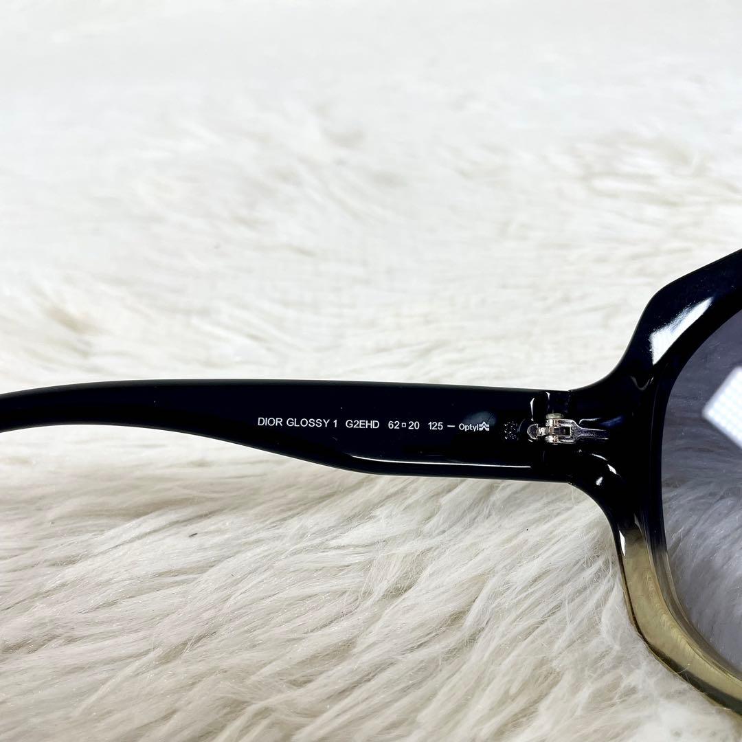 美品　Christian Dior　CLOSSY1　サングラス　ブラックレンズ