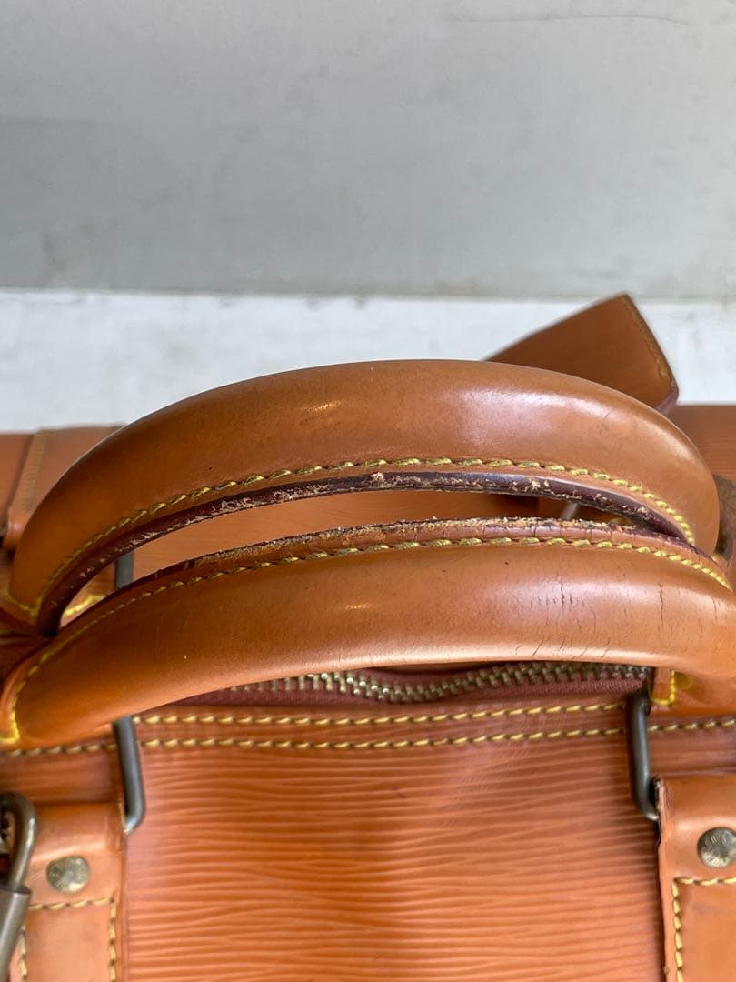 【正規品】LOUIS VUITTON エピ　キーポル55 ボストンバッグ