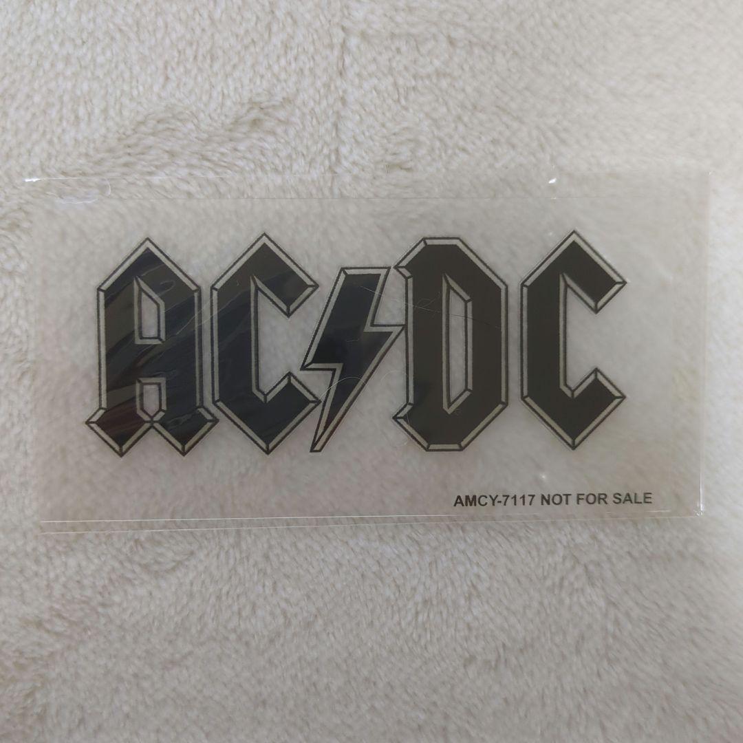 AC/DC　スティッフ・アッパー・リップ　ロゴステッカー・帯付き