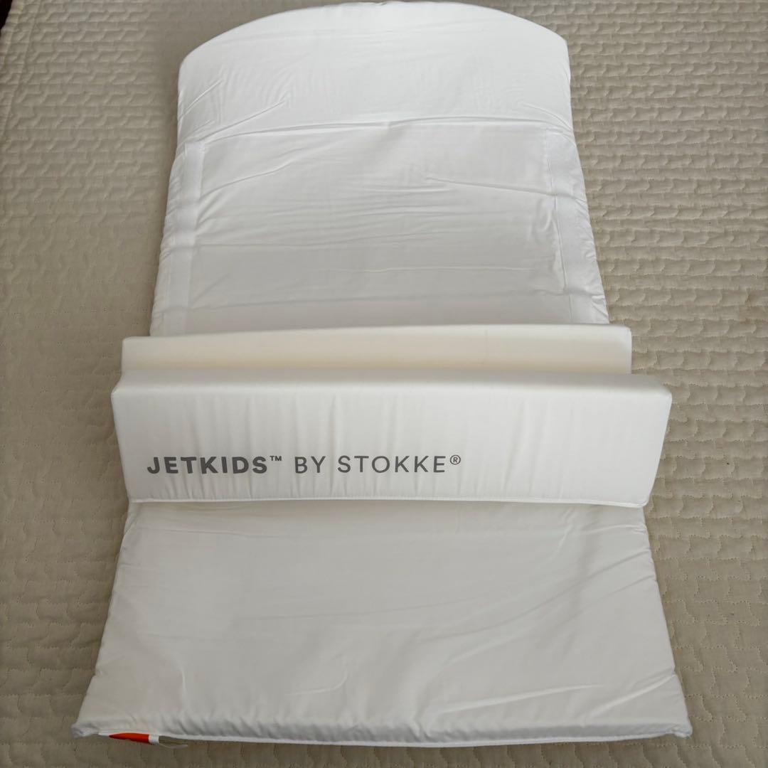 ＊美品＊ストッケ ジェットキッズ ベッドボックス ブルー ライドボックス