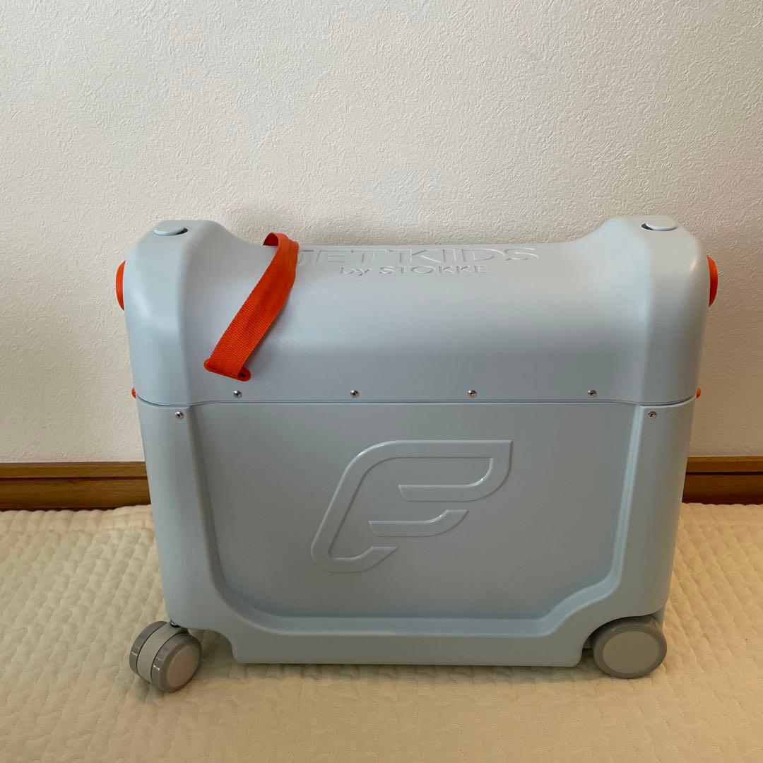 ＊美品＊ストッケ ジェットキッズ ベッドボックス ブルー ライドボックス