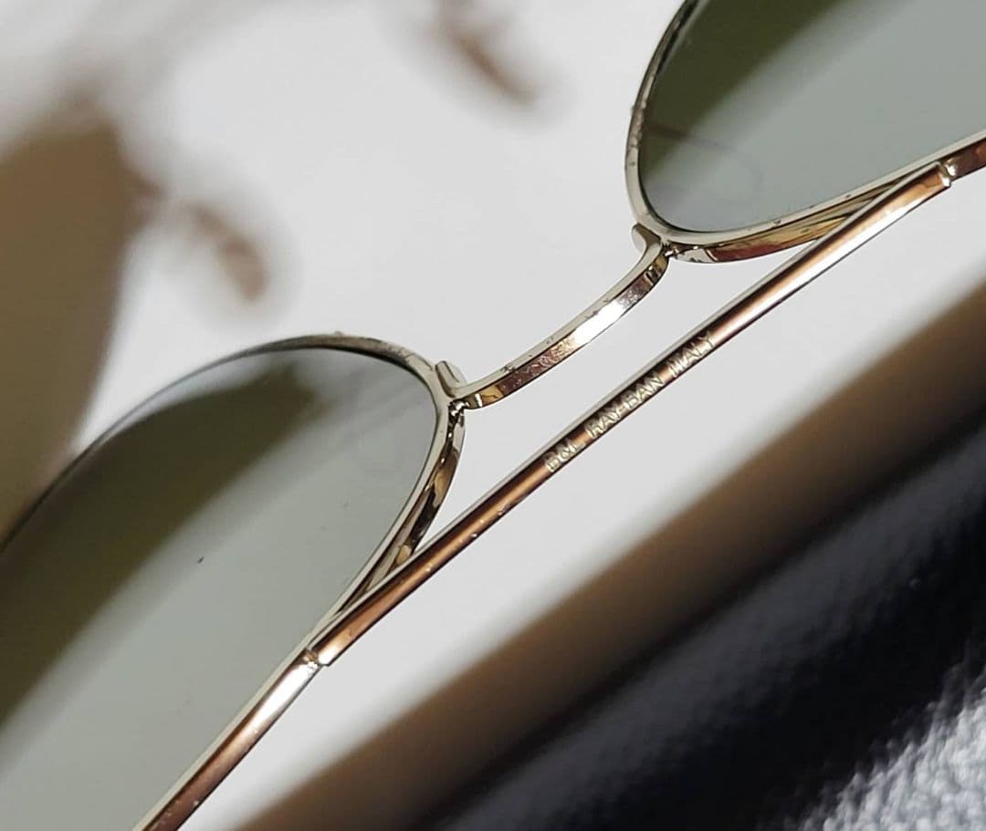 ◆Ray-Ban◆サングラス　アビエーター ミラーレンズ　ケース付き