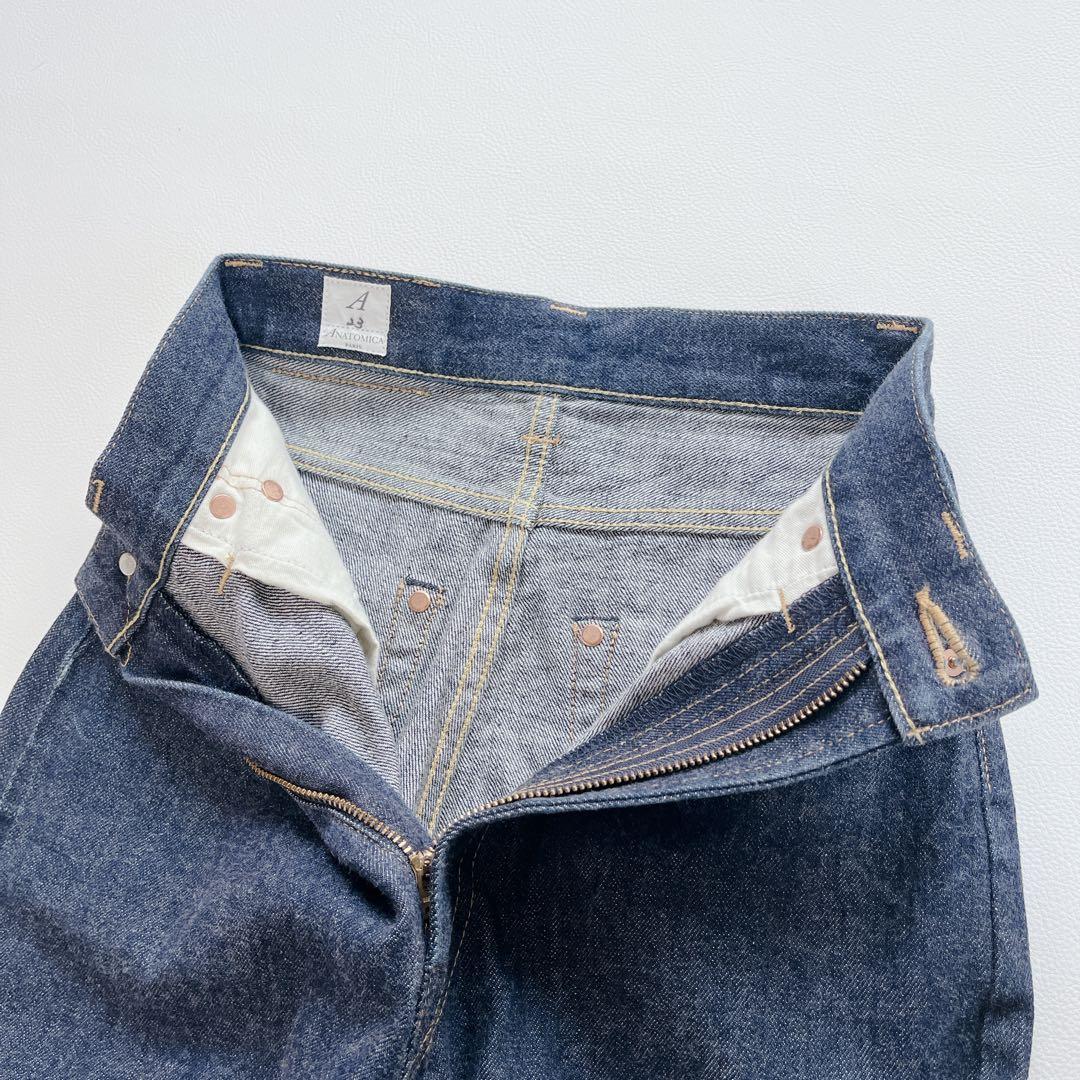 美品✨ANATOMICA MARILYN ハイウエストデニム ストレートパンツ