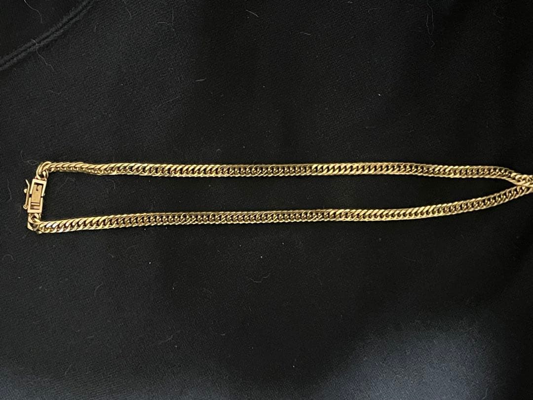 【新品未使用】6面喜平ネックレス 50cm セーフティー付き