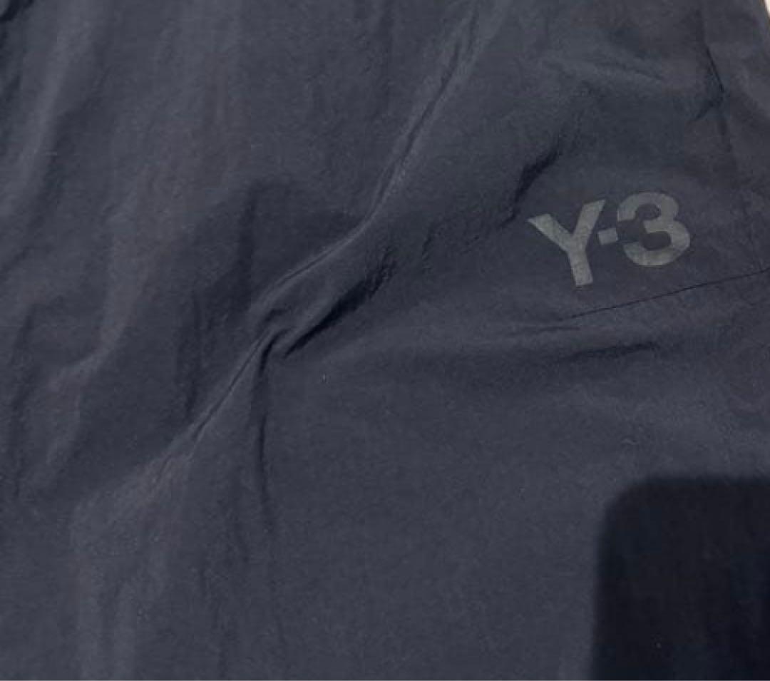 【美品】Y-3（ワイスリー）ブラックナイロンパンツ