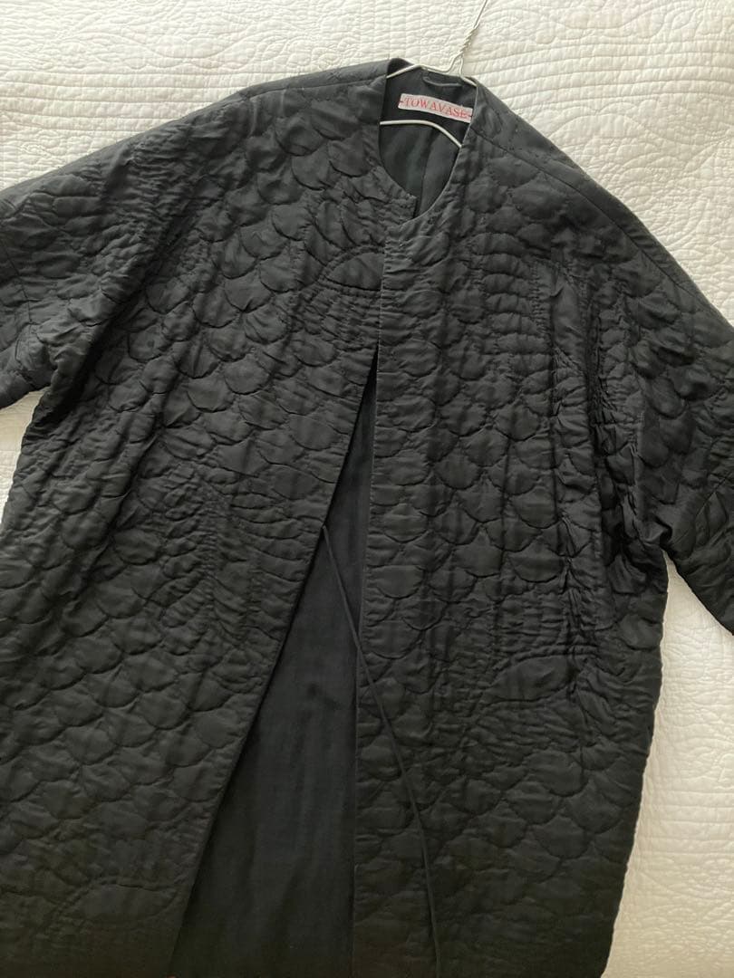 TOWAVASE シルクキルトローブ