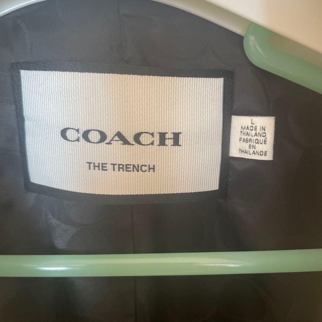 COACH THE TRENCH ベージュ Lサイズ トレンチコート
