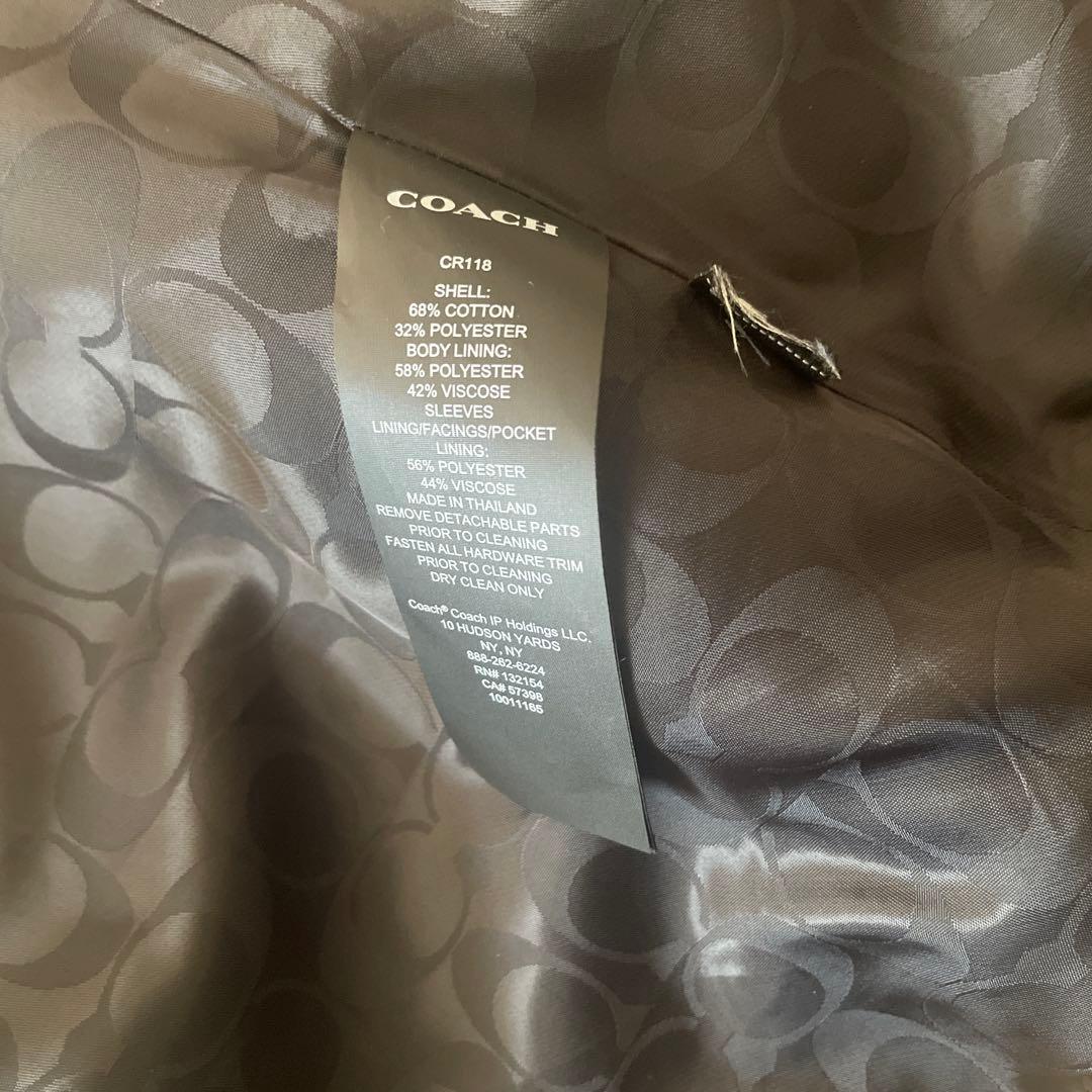 COACH THE TRENCH ベージュ Lサイズ トレンチコート