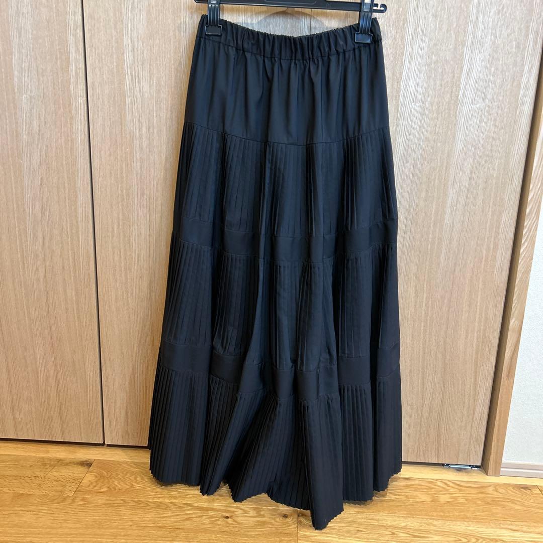 BEARDSLEY プリーツスカート ブラック F