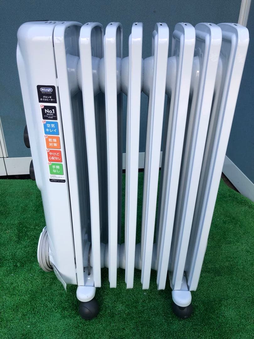 De'Longhi オイルヒーター ホワイト