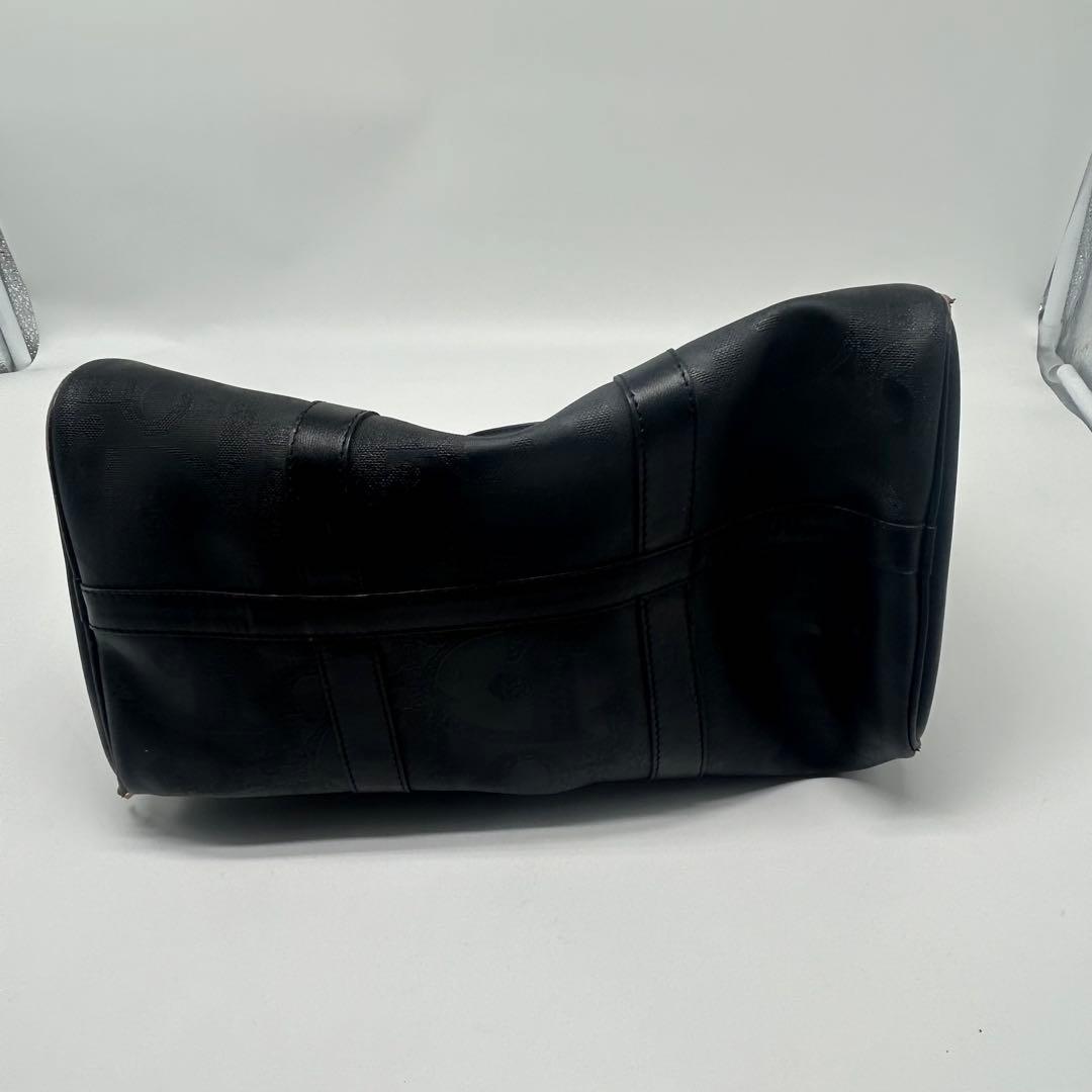 dior トロッター　ボストン　バッグ　pvc レザー