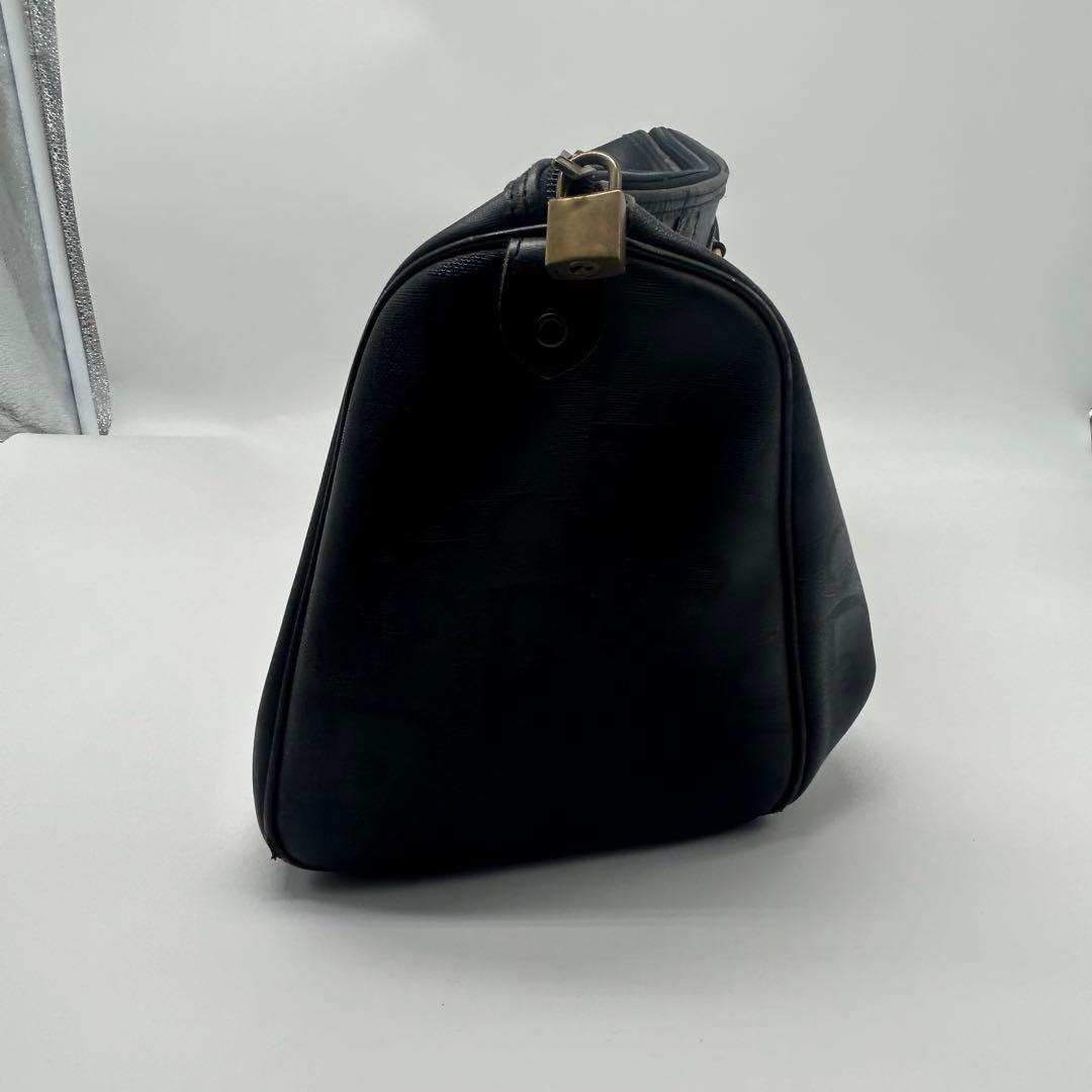 dior トロッター　ボストン　バッグ　pvc レザー