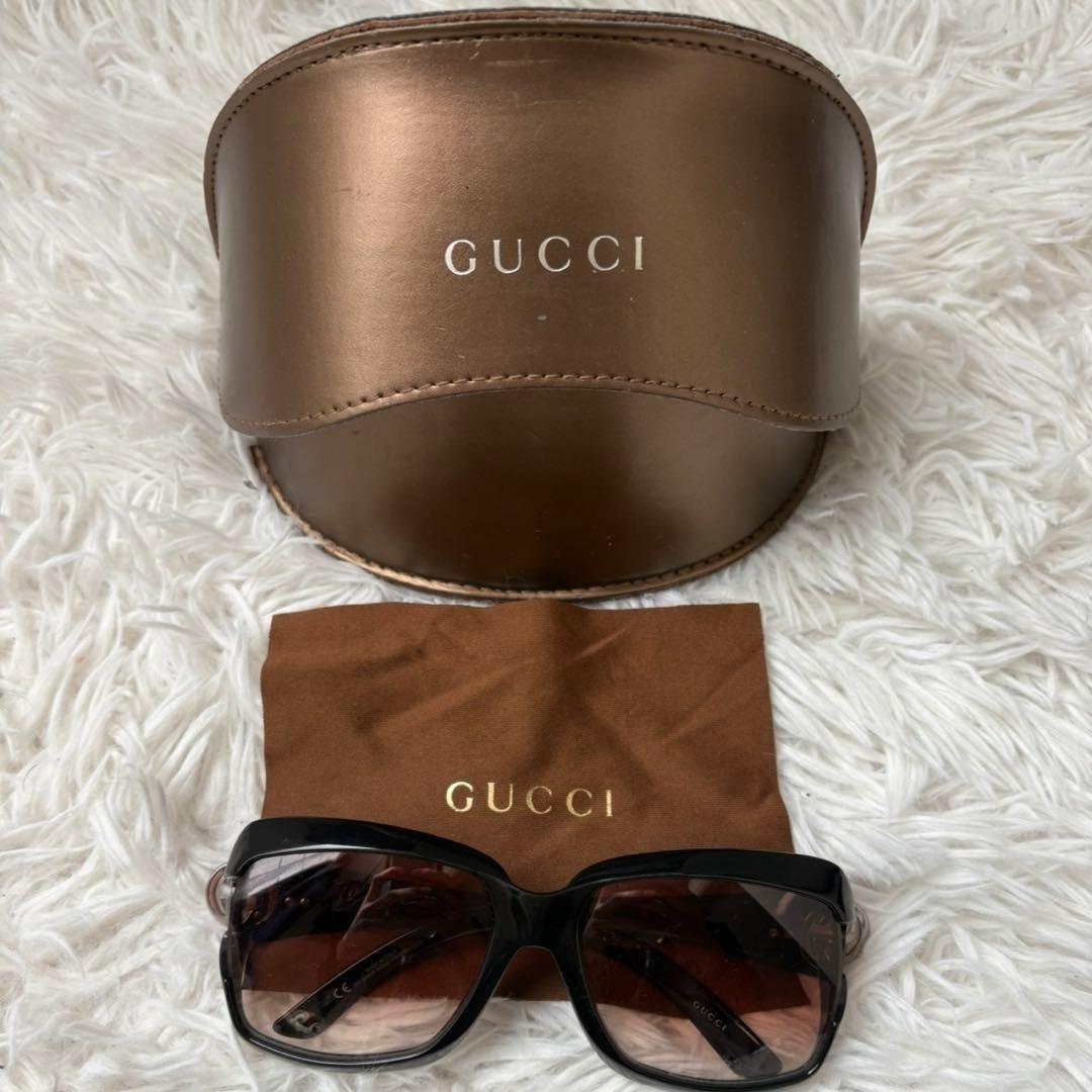 <美品>GUCCI グッチ サングラス GG 2598/S ケース付き