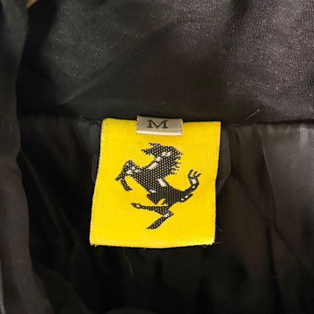 Ferrari Bridgestone F1 ブルゾン 中綿 刺繍ロゴ 赤白黒
