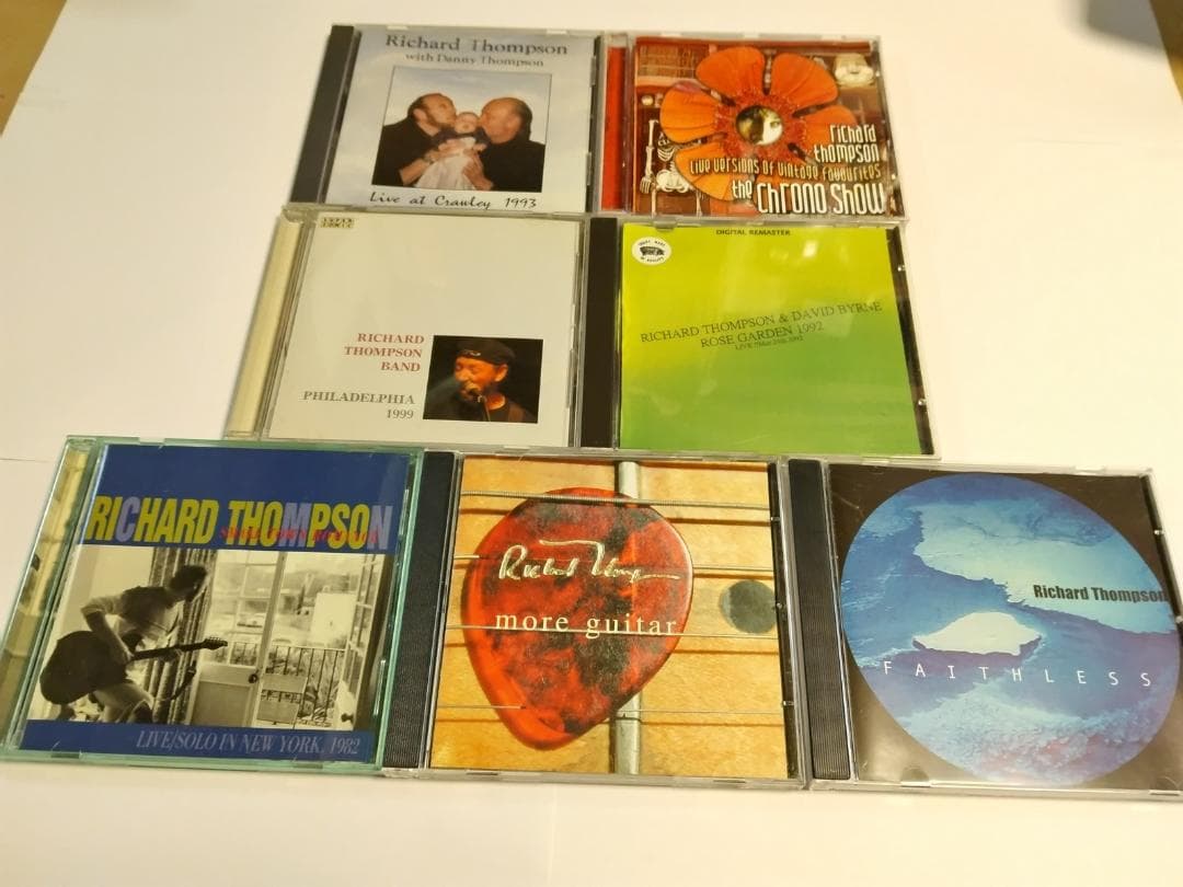 ●リチャード・トンプソン 激レアライブCD7枚 限定99枚盤 プロモ含●