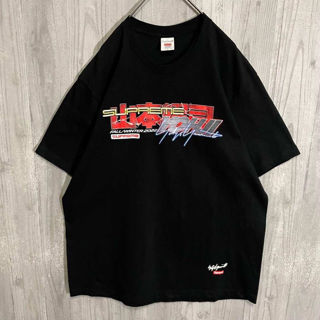 Y*8様 【最高デザイン】シュプリーム　ヨウジヤマモトコラボ鉄拳ロゴ　Tシャツ
