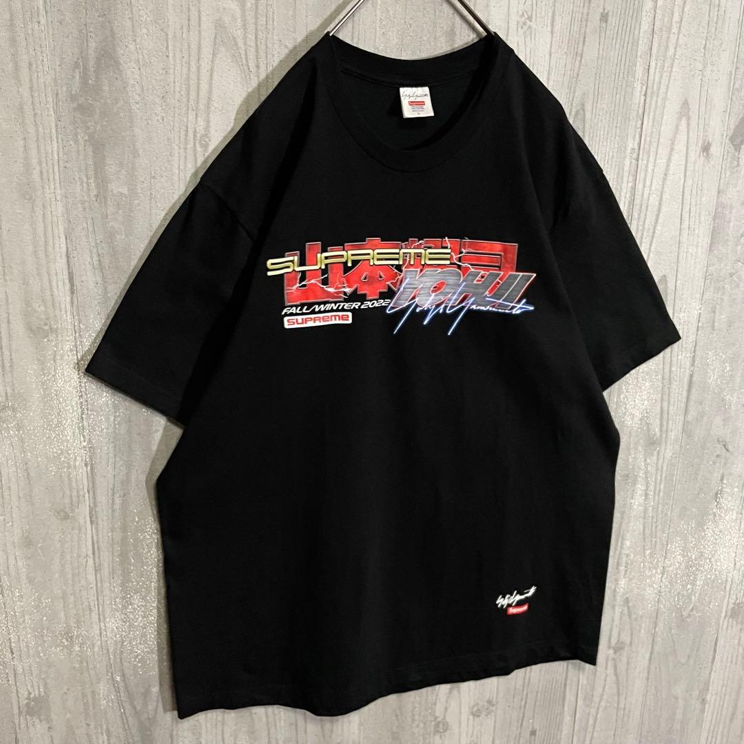 Y*8様 【最高デザイン】シュプリーム　ヨウジヤマモトコラボ鉄拳ロゴ　Tシャツ