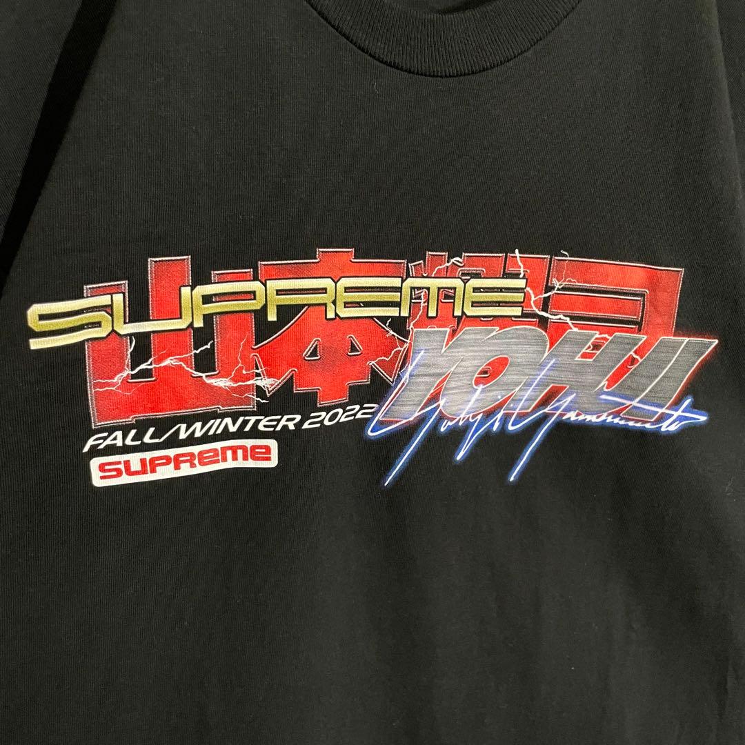 Y*8様 【最高デザイン】シュプリーム　ヨウジヤマモトコラボ鉄拳ロゴ　Tシャツ