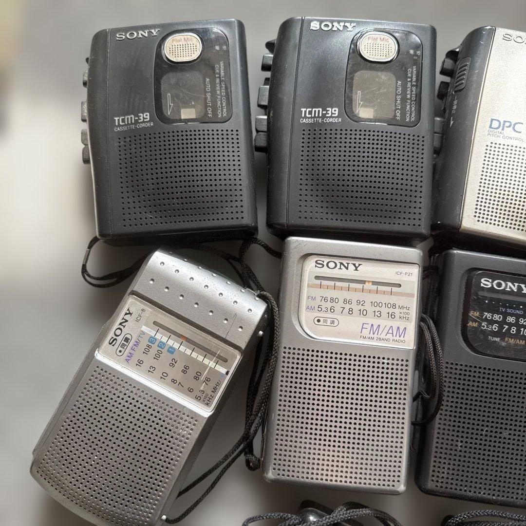 SONY カセットプレイヤー　セット売り