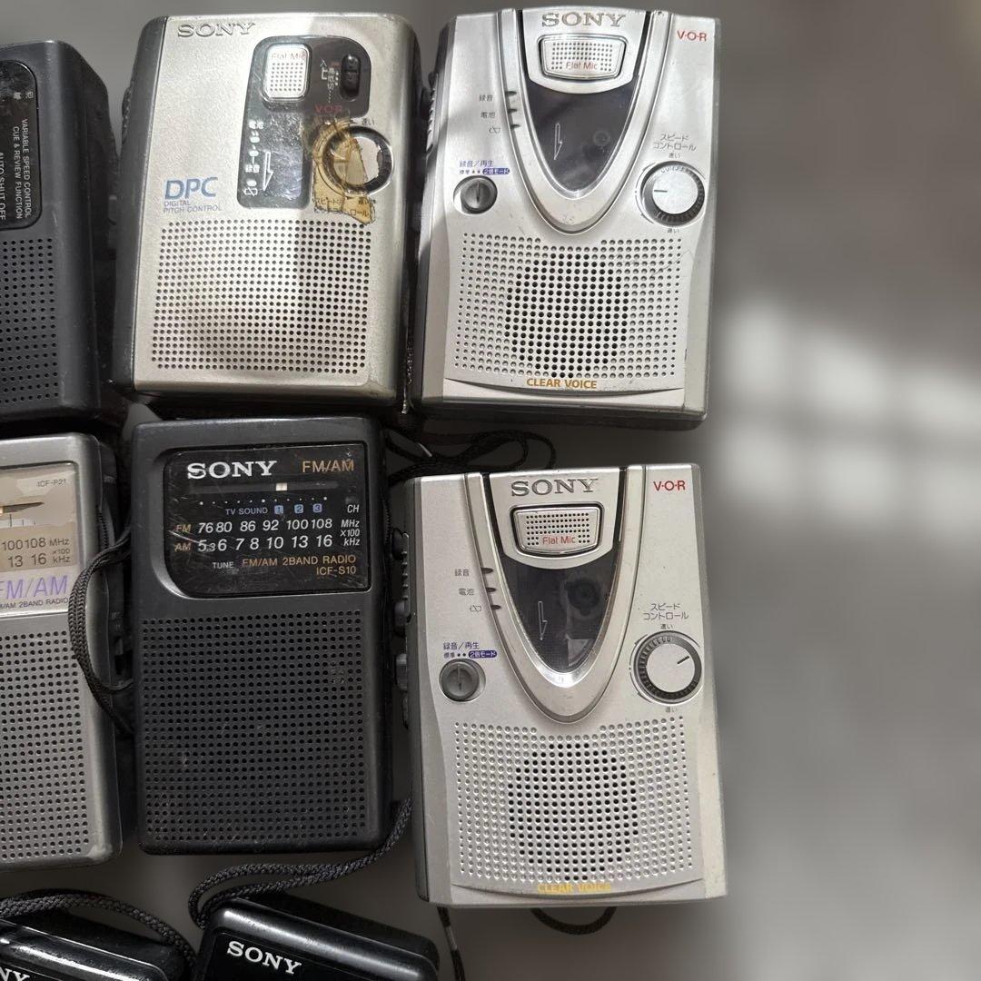 SONY カセットプレイヤー　セット売り