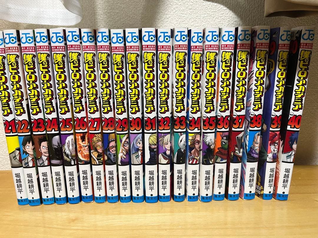 僕のヒーローアカデミア 全40巻　1〜40 おまけ