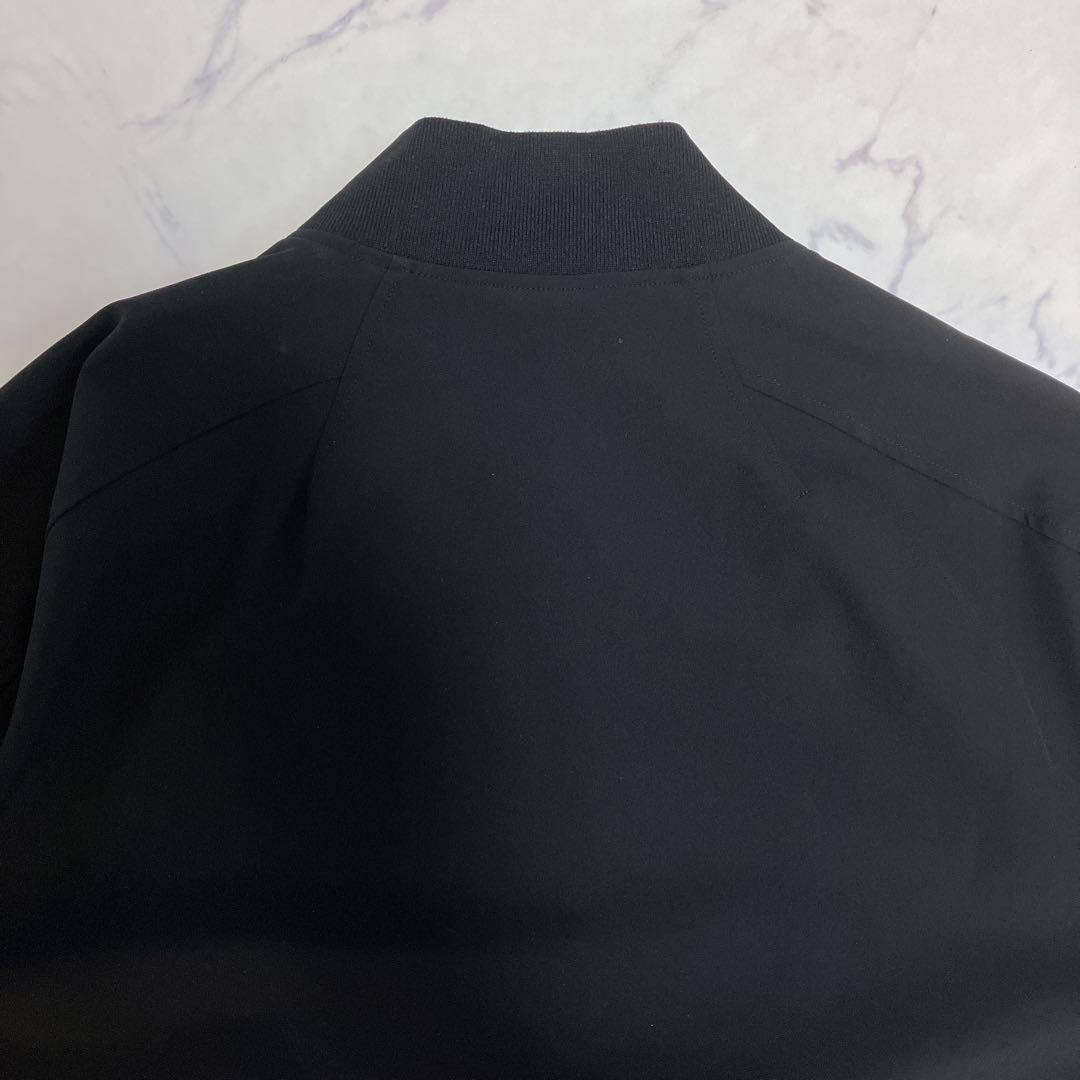 Theory ストレッチ ブルゾン ブラック XL ナイロン ジャケット