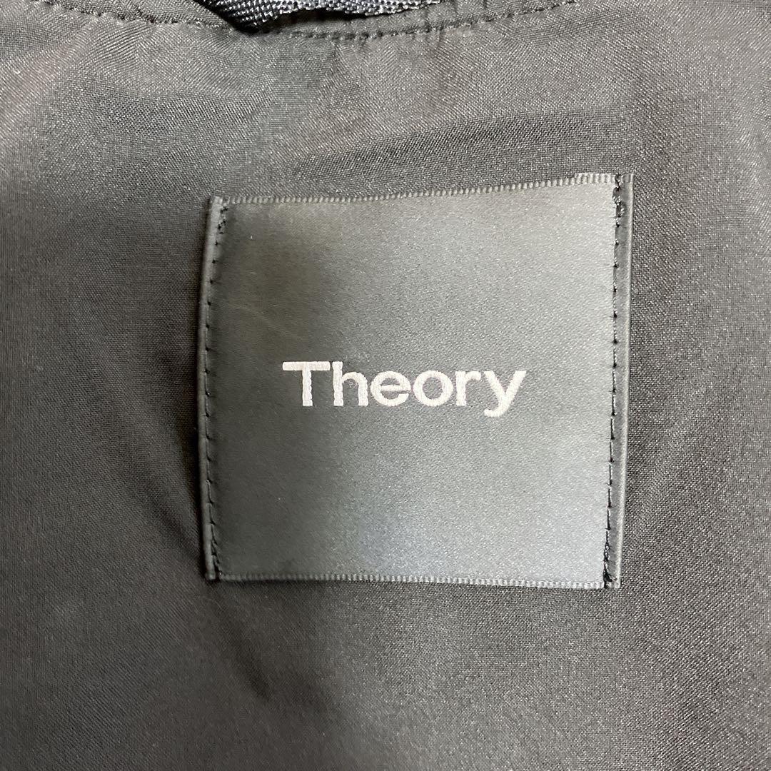 Theory ストレッチ ブルゾン ブラック XL ナイロン ジャケット