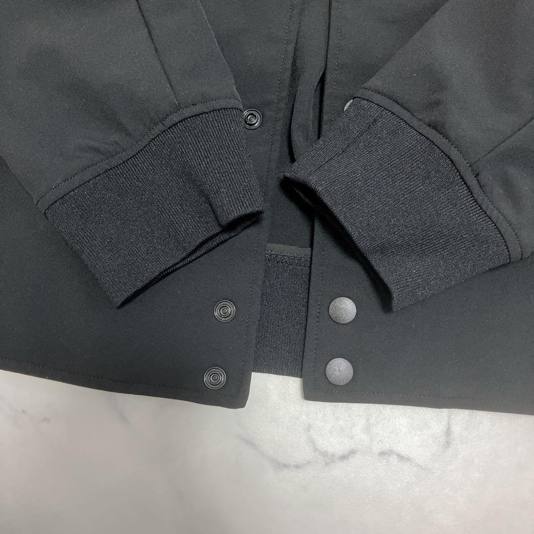 Theory ストレッチ ブルゾン ブラック XL ナイロン ジャケット