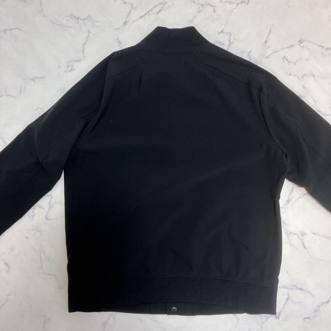 Theory ストレッチ ブルゾン ブラック XL ナイロン ジャケット