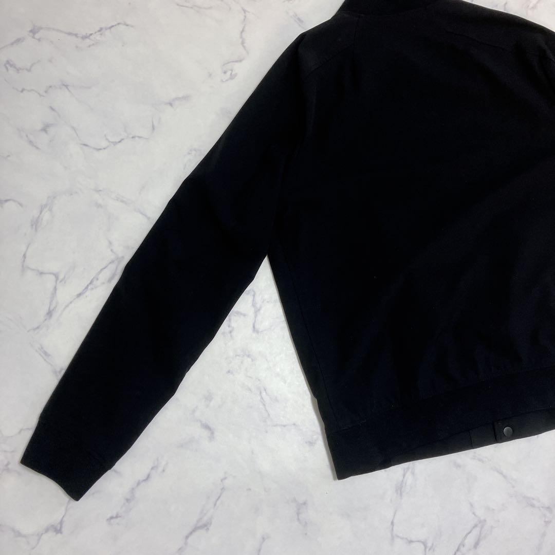 Theory ストレッチ ブルゾン ブラック XL ナイロン ジャケット