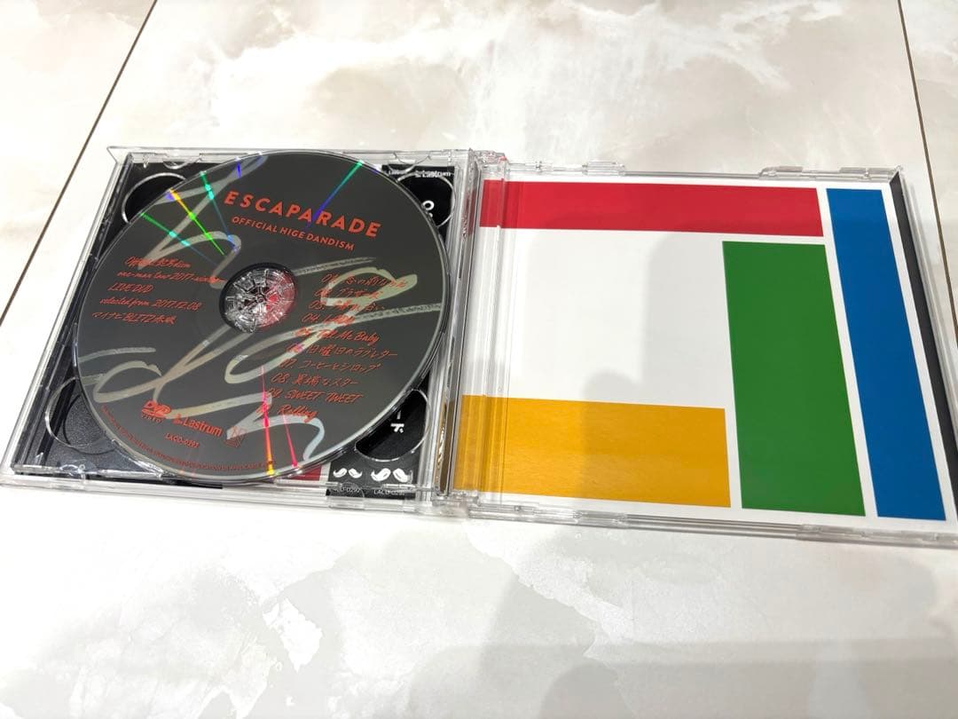 直筆サイン入official髭男dism ESCAPARADE NO DOUBT