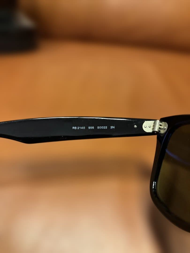 RayBan WAYFARER ホワイトフレーム サングラス