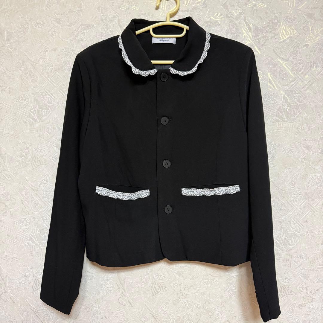 Smyeon Compact lace jaketレース付きコンパクトジャケット