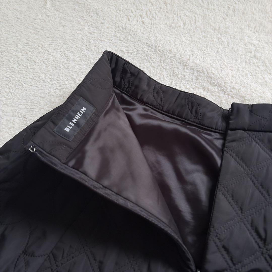【定価4.9万】BLENHEIM キルティング ロング フレアスカート Mサイズ